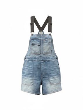 G-Star Women's‎ Utility Boyfriend Denim Short Overalls